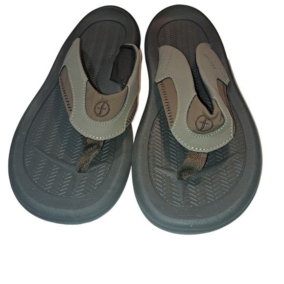 NEW FITORY Men's Flip-Flops, Thongs Sandals Comfort Shoes Size 11.5 - Picture 2 of 5